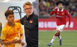 Lỡ hẹn với U23 Việt Nam tại Doha Cup 2023, thần đồng của Man United có bước tiến lớn