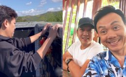 Sau 3 năm Chí Tài mất, Trường Giang lần đầu đến viếng mộ cố NS, nghẹn ngào không nói nên lời
