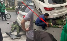 Diễn biến mới vụ bảo vệ khu đô thị cao cấp ở Hà Nội bị tông tử vong, hé lộ danh tính tài xế taxi