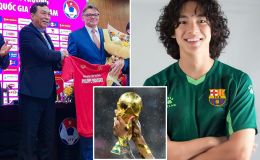 Bóng đá Việt Nam chính thức sở hữu thần đồng Barca, HLV Troussier được 'tiếp lửa' dự World Cup 2026?