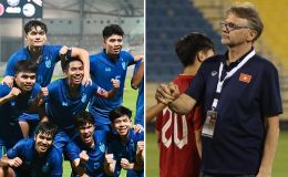 U23 Việt Nam bị Thái Lan vượt mặt ở Doha Cup, báo Thái nói điều bất ngờ về HLV Philippe Troussier