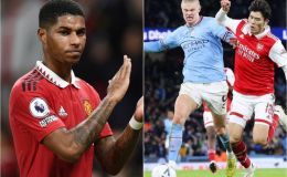 Bảng xếp hạng Ngoại hạng Anh 2022/23 mới nhất: MU nguy cơ rơi khỏi top 4, Arsenal bỏ xa Man City?