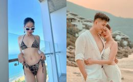Lệ Quyên diện bikini siêu bạo, choáng với cơ bụng đáng ngưỡng mộ ở độ tuổi tứ tuần