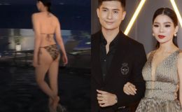 Thấy Lệ Quyên diện bikini hở bạo, Lâm Bảo Châu nói 1 câu khiến người tình phải e thẹn