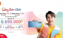 Viettel Store mở bán bộ đôi Xiaomi Redmi Note 12 mới, giá chỉ từ 6.690.000đ