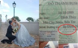  Danh tính cặp vợ chồng có tên độc lạ nhất Việt Nam: Tên vợ đọc muốn đứt hơi, tên chồng mới khó tin 