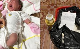 Éo le cảnh bé gái sơ sinh 20 ngày tuổi bị chính bố mẹ ruột vứt bỏ
