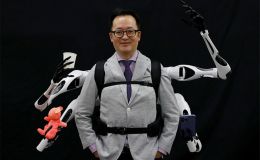 Độc lạ Nhật Bản: Phát triển robot nhiều tay ‘mọc’ trên lưng người