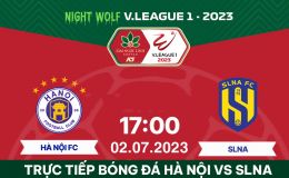 Xem trực tiếp bóng đá Hà Nội vs SLNA ở đâu, kênh nào? Link xem trực tuyến V.League 2023 FPT Play