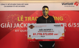 Vietlott 8/7: Kết quả xổ số Vietlott Power 6/55