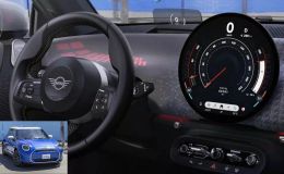 MINI Cooper 2024 hé lộ trang bị nội thất ấn tượng: Màn hình tròn độc đáo, trợ lý ảo AI