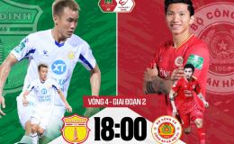 Trực tiếp bóng đá Thép Xanh Nam Định vs Công an Hà Nội - V.League 2023: Ghi điểm với HLV Troussier