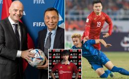 Tin soccer trưa 15/9: ĐT nước ta 'vượt mặt' Thái Lan, Trung Quốc tụt dốc ko phanh bên trên BXH FIFA