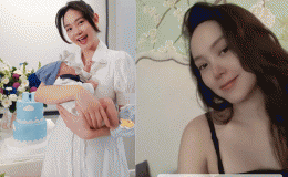 Xuất hiện cận ảnh mặt mộc của Minh Hằng sau 1 tháng sinh em bé, netizen tấm tắc khen ngợi