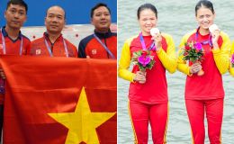 Đoàn thể thao Việt Nam giành huy chương bạc đầu tiên tại ASIAD 19, bỏ xa Thái Lan trên bảng tổng sắp