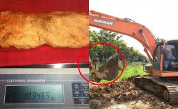 Anh công nhân lái máy xúc đào trúng 'cục đá', hóa ra là thỏi vàng nguyên khối gần 10 tỷ, lớn nhất thế giới
