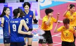 Bảng tổng sắp huy chương ASIAD 2023 hôm nay: Bóng chuyền nữ Việt Nam lập kỳ tích trước Trung Quốc?