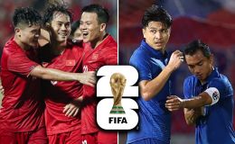 Kết quả bóng đá Vòng loại World Cup 2026 hôm nay: ĐT Việt Nam độc chiếm ngôi đầu; Thái Lan thảm bại