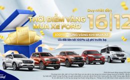 Thời điểm vàng mua xe Ford: Khách Việt có cơ hội nhận đến 1 lượng vàng và ưu đãi tới 100% lệ phí trước bạ