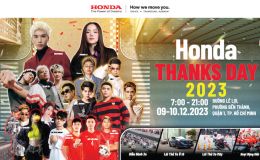 Honda Thanks Day 2023 – Đại lộ Honda Bùng nổ khoảnh khắc cuối năm đầy đam mê và niềm vui