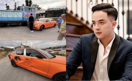 Xe của Cao Thái Sơn bị tàu hỏa tông ngang hông tại Đà Lạt, tình hình hiện tại của nam ca sĩ như thế nào?
