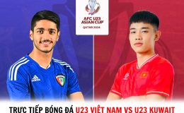 Trực tiếp bóng đá U23 Việt Nam vs U23 Kuwait - VCK U23 châu Á 2024: Chiến thắng dễ dàng?