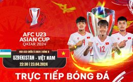 Trực tiếp bóng đá U23 Việt Nam vs U23 Uzbekistan - VCK U23 châu Á 2024: 'Quang Hải mới' gây sốt