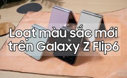 Chiêm ngưỡng các phiên bản màu sắc 'cực cháy' trên Galaxy Z Flip 6