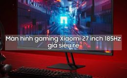Màn hình gaming giá siêu 'thơm' của Xiaomi, độ phân giải 2K 185Hz, chỉ hơn 3 triệu đồng