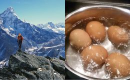 Tại sao chúng ta không thể luộc trứng trên đỉnh núi Everest?