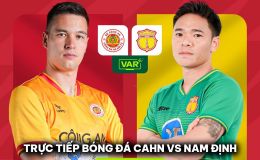 Xem trực tiếp bóng đá bóng đá CLB CAHN vs Nam Định ở đâu, kênh nào? - BXH V.League 2023/24 mới nhất