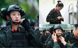Danh tính nữ sinh cảnh sát 19 tuổi trong hàng ngũ diễu binh mừng chiến thắng Điện Biên Phủ, sở hữu nhan sắc gây sốt 