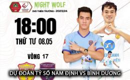 Dự đoán tỷ số Nam Định vs Bình Dương - Vòng 17 V.League: Rafaelson rực sáng, Tiến Linh ‘tịt ngòi’ tại Thiên Trường?