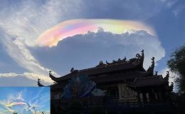 Lý giải nguyên nhân xuất hiện mây ngũ sắc hiếm thấy ở TP Hồ Chí Minh và điều bí ẩn ít ai biết
