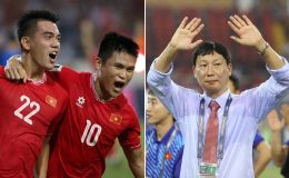Giúp ĐT Việt Nam thăng tiến trên BXH FIFA, 'thần tài' của HLV Kim Sang Sik nhận 'món quà lớn' từ AFC
