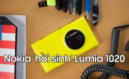 Nokia 'hồi sinh' huyền thoại một thời Lumia 1020?