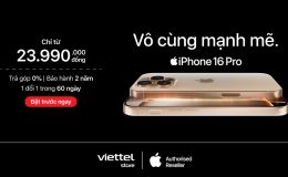 Viettel Store tung ưu đãi đặt trước iPhone 16 Series chỉ từ 17.990.000đ