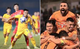 Bảng xếp hạng V.League 2024/25 mới nhất: Cuộc đua trụ hạng có biến; HAGL giành lại ngôi đầu BXH?