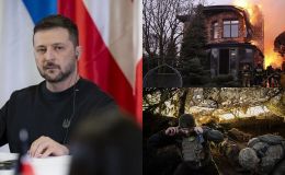 Tổng thống Zelensky lên tiếng khi Nga phóng ồ ạt hàng trăm máy bay không người lái, tên lửa vào Ukraine