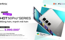 Infinix HOT 50 Pro+Series: Điện thoại màn cong mỏng nhất thế giới, bền bỉ 5 năm chỉ dưới 5 triệu đồng