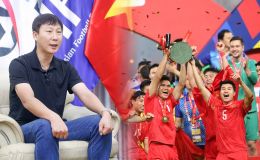 HLV Kim Sang-sik nói điều thật lòng sau AFF Cup 2024, chỉ thẳng vấn đề của bóng đá Việt Nam