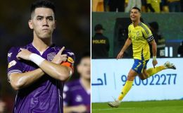 Kết quả bóng đá hôm nay: HAGL gây sốt trên BXH V.League; Ronaldo đi vào lịch sử Al Nassr