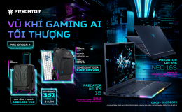 Acer mở Pre-order dành cho dòng laptop gaming 2025 Predator Helios 18 AI và Predator Helios Neo 16S AI RTX 50 series 