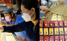 Giá vàng hôm nay 1/5/2025: Chưa kịp hoàn hồn, người có vàng tiếp tục 'choáng' trước giá vàng nhẫn, vàng miếng SJC