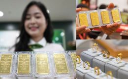Giá vàng chốt phiên hôm nay 3/5: Không thể tin nổi trước diễn biến giá vàng nhẫn, vàng miếng SJC