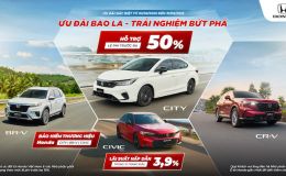 Honda tung ưu đãi cực lớn cho các dòng xe ô tô Honda trong tháng 5 năm 2025