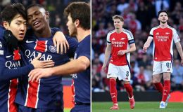 Kết quả bóng đá hôm nay: Bất ngờ lớn trên BXH Ngoại hạng Anh; PSG gây sốt trước lượt về Cúp C1
