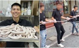 TikToker 'Thế Lòng Se Điếu' gây tranh cãi khi quảng cáo đoạn lòng se điếu 40m, tuyên bố hàng thật 100%