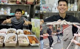 TikToker Thế Lòng Se Điếu nói gì giữa ồn ào quảng cáo lòng lợn dài 40m? Thái độ gây tranh cãi