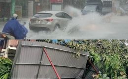 Nóng: Mưa lớn khiến nhiều khu dân cư ngập úng, một người bị mất tích nghi do nước cuốn trôi
